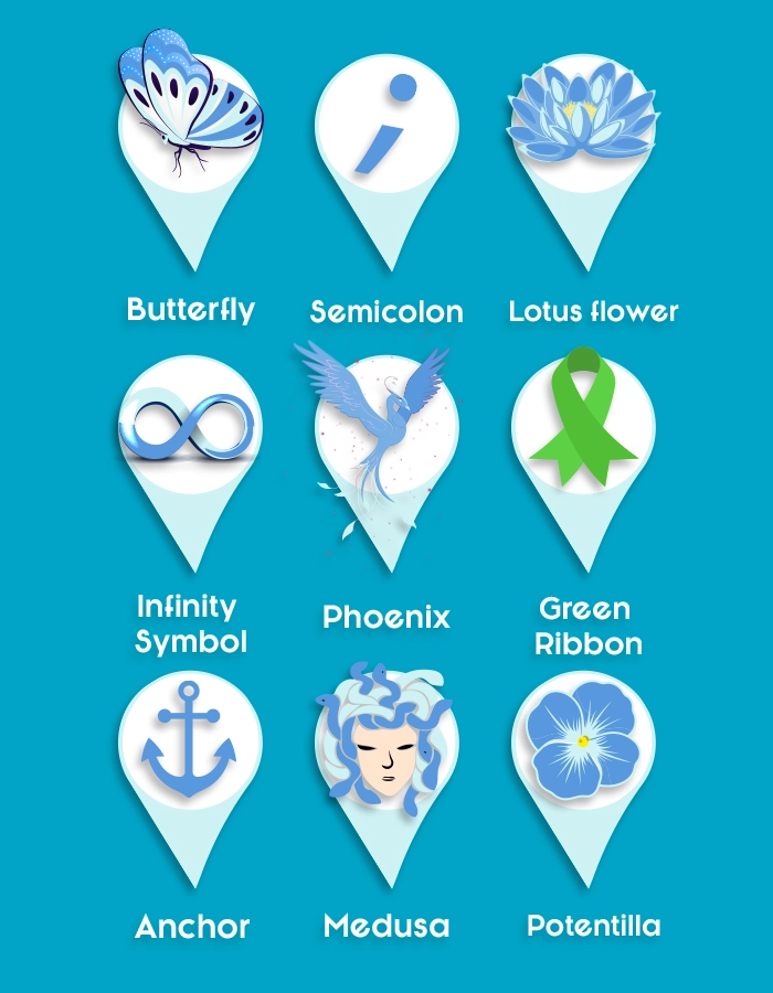 Mental Health Recovery Symbols