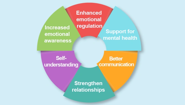 What are the advantages of using an emotion wheel