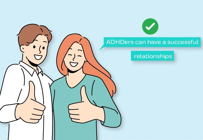 ADHDers can have a successful relationship