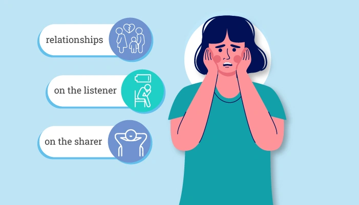 effects of trauma dumping