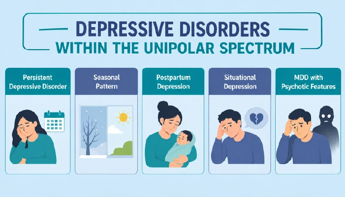 Depressive Disorders Within the Unipolar Spectrum