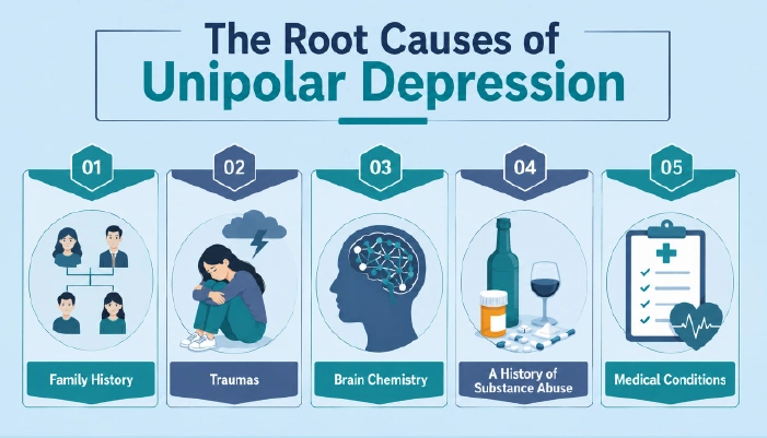 Root Causes of Unipolar Depression